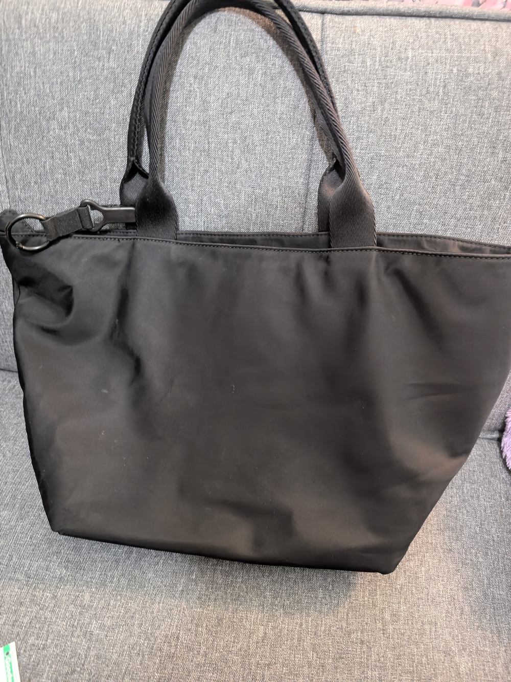 kate spade Black Tote with Pink and Red Zip Accent - Picture 3 of 12